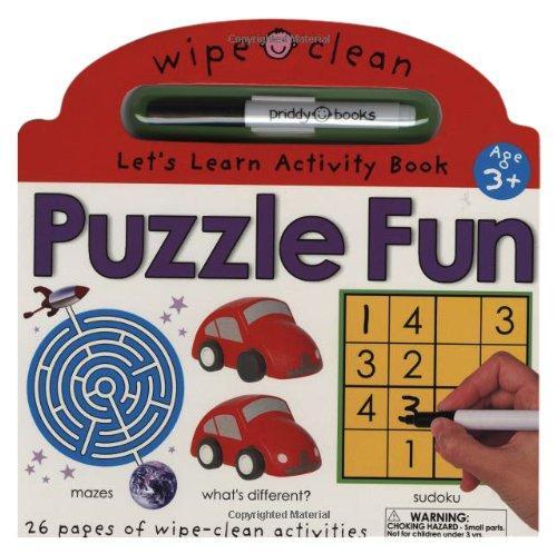 Wipe Clean Activity Puzzle Fun (Wipe Clean: Let's Learn Activity Books) 