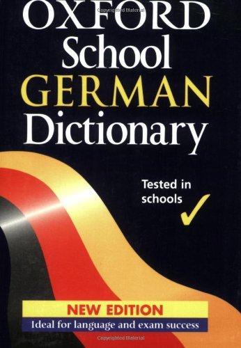 Oxford School German Dictionary 