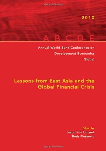 Lessons from East Asia and the Global Financial Crisis