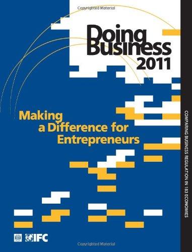 Doing Business: Making a Difference for Entrepreneurs