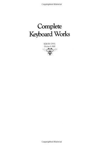 Complete Keyboard Works, Series One