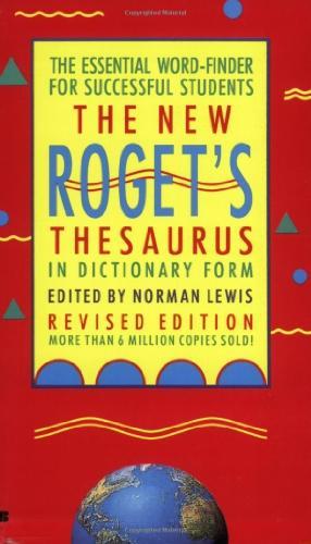 The New Roget's Thesaurus (Student Edition) 