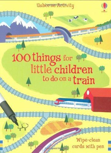 100 Things for Little Children to Do on a Train (Usborne Activity Cards) 