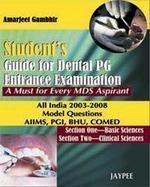 Student's Guide for Dental PG Entrance Examination