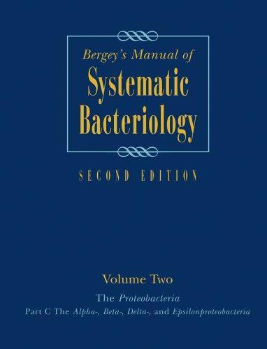 Bergey's Manual of Systematic Bacteriology, Vol. 2 (Parts A, B & C; Three-Volume Set) 