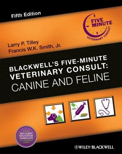 Blackwell's Five-Minute Veterinary Consult: Canine and Feline