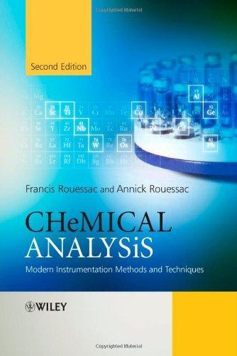 Chemical Analysis: Modern Instrumentation Methods and Techniques 