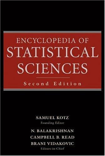 Encyclopedia of Statistical Sciences, 16 Volume Set, 2nd Edition