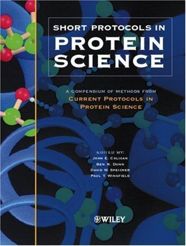 Short Protocols in Protein Science 