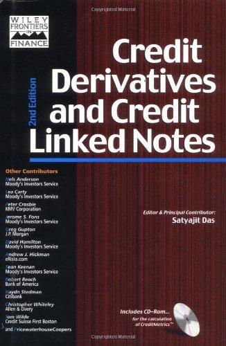 Credit Derivatives and Credit Linked Notes (Wiley Frontiers in Finance) 