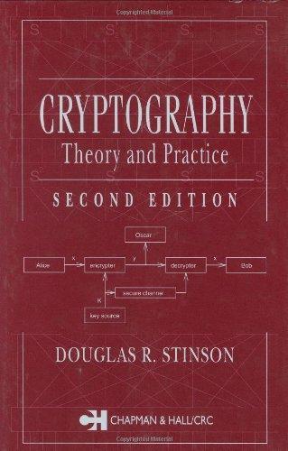 Cryptography : Theory and Practice 