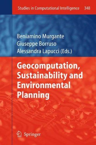 Geocomputation, Sustainability and Environmental Planning