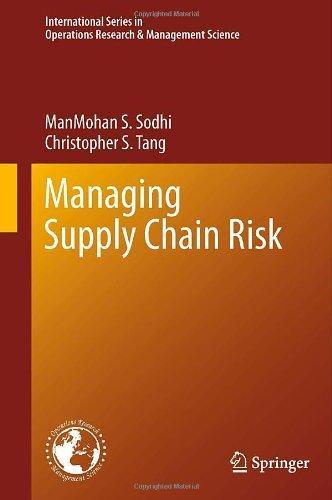 Managing Supply Chain Risk