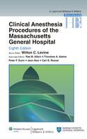 Handbook Of Clinical Anesthesia Procedures ForThe Mgh, 7/E