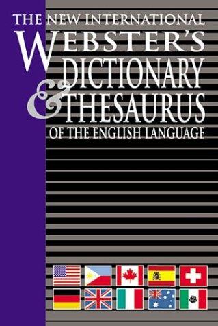 The New International Websters Dictonary