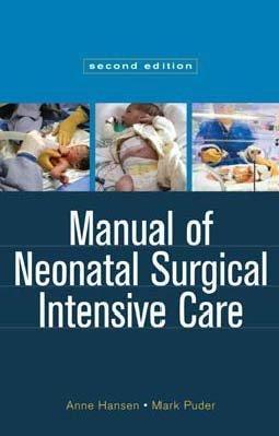 Manual of Neonatal Surgical Intensive Care