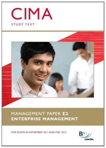 Cima - Enterprise Management: Study Text 