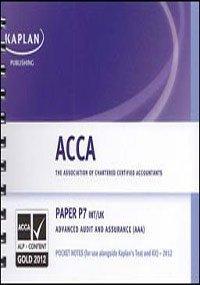 P7 Advanced Audit and Assurance AAA (INT/UK) - Pocket Notes