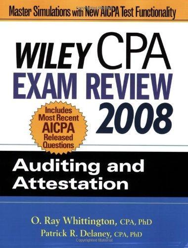 Wiley CPA Exam Review 2008 (Wiley CPA Examination Review (4v.)) 