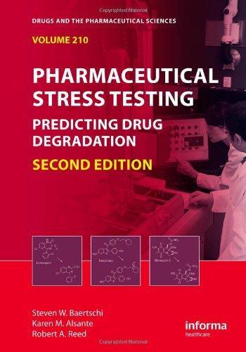 Pharmaceutical Stress Testing: Predicting Drug Degradation