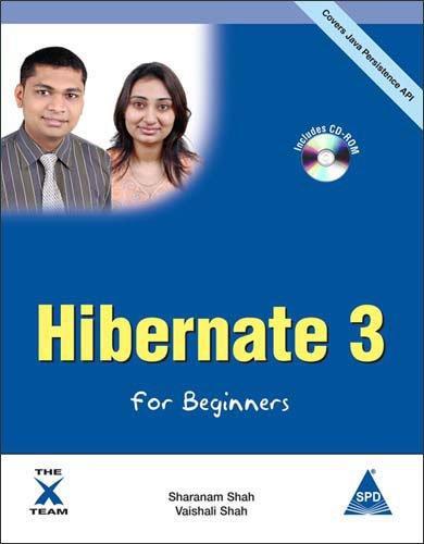 Hibernate 3 For Beginners (Book/CD-Rom)