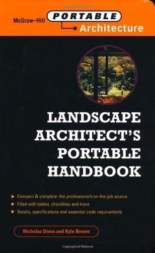 Landscape Architect's Portable Handbook