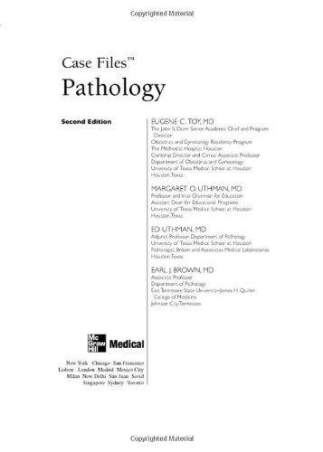 Case Files Pathology, Second Edition (LANGE Case Files)