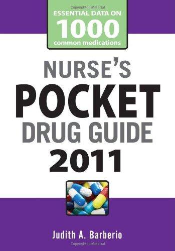 Nurse's Pocket Drug Guide