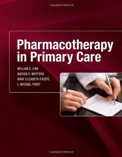 Pharmacotherapy in Primary Care