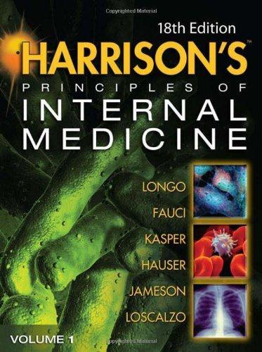 Harrison's Principles Of Internal Medicine (Volumes - 1 & 2) With DVD