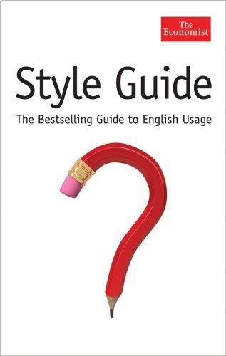 The Economist Style Guide [The Economist]
