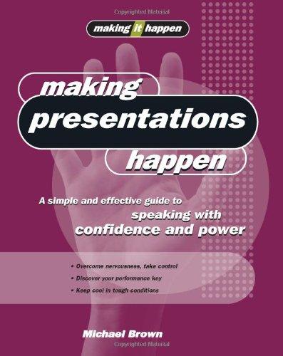 Making Presentations Happen (A Simple and Effective Guide to Speaking with Confidence and Power)