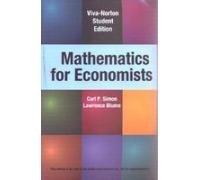Mathematics For Economists