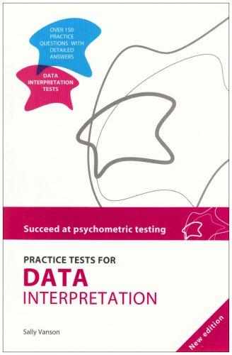 Practice Tests for Data Interpretation (Succeed at Psychometric)