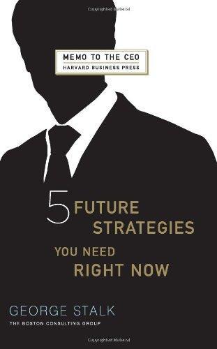 Five Future Strategies You Need Right Now (Memo To The Ceo)