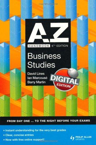 A-Z Business Studies Handbook (Complete a-Z Handbooks) 