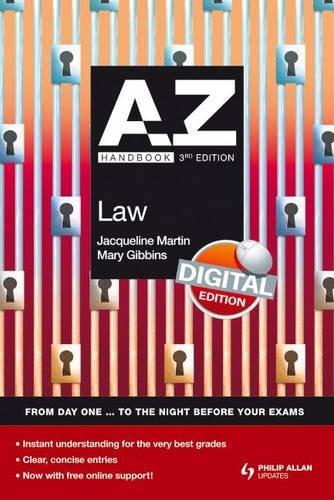 A-Z Law Handbook: Digital Edition (A-Z Handbooks)