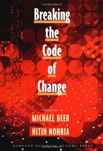 Breaking the Code of Change