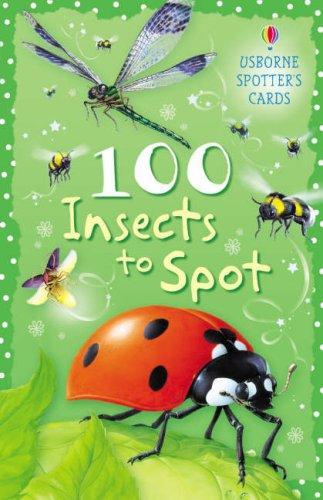 100 Garden Insects to Spot (Usborne Spotters Cards) 