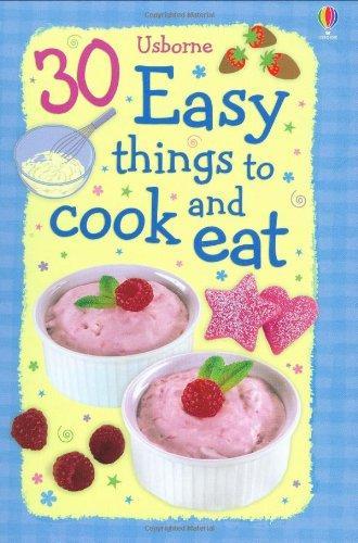 30 Easy Things to Cook and Eat (Usborne Cookery Cards S.) (French Edition) 