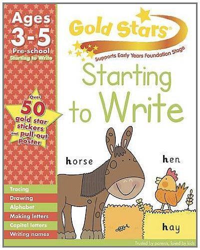 Starting to Write (Gold Stars Pre School Workbook)