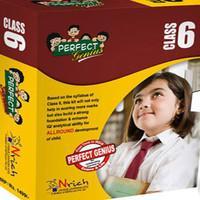 Perfect Genius Class 6 for Olympiads, Science, Maths, Social, logic, English