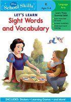 School Skills: Sight Words and Vocabulary