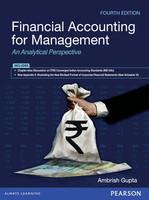 Financial Accounting for Management : An Analytical Perspective