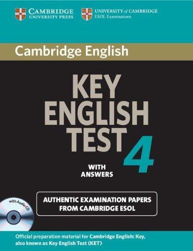 Cambridge Key English Test 4 Self Study Pack (KET Practice Tests) 