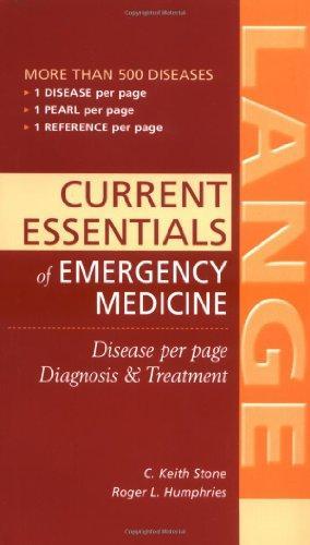 Essentials of Diagnosis & Treatment in Emergency Medicine