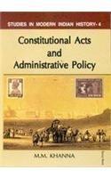 Constitutional Acts and Administrative Policy