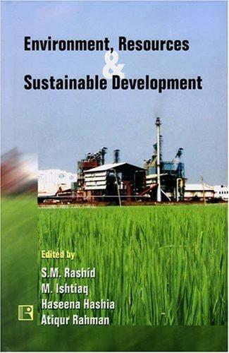 Environment, Resources and Sustainable Development: Essays in Honour of Professor Majid Husain