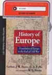 History of Europe: Foundation of Europe to the End of Cold War, 2 Vols. Set 