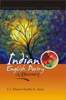 Indian English Poetry : A Discovery